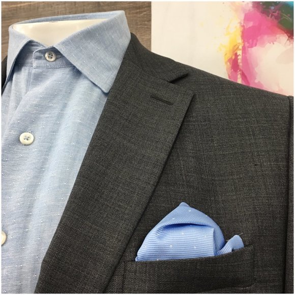 Ralph Lauren Mens Blazer Sport Coat Two Button Casual Jacket Size 44L Wool Suits - Picture 4 of 13